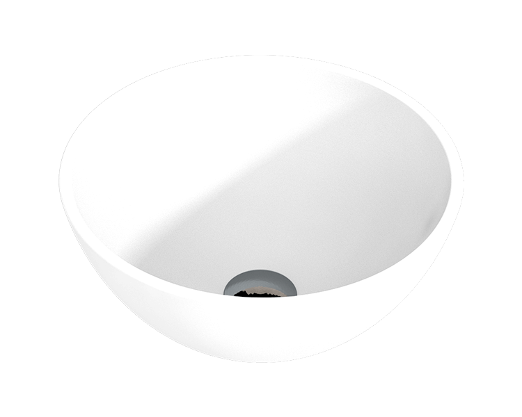 Lavabo in solid surface BOL