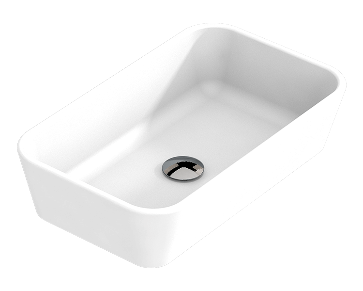 Lavabo in solid surface CALPE