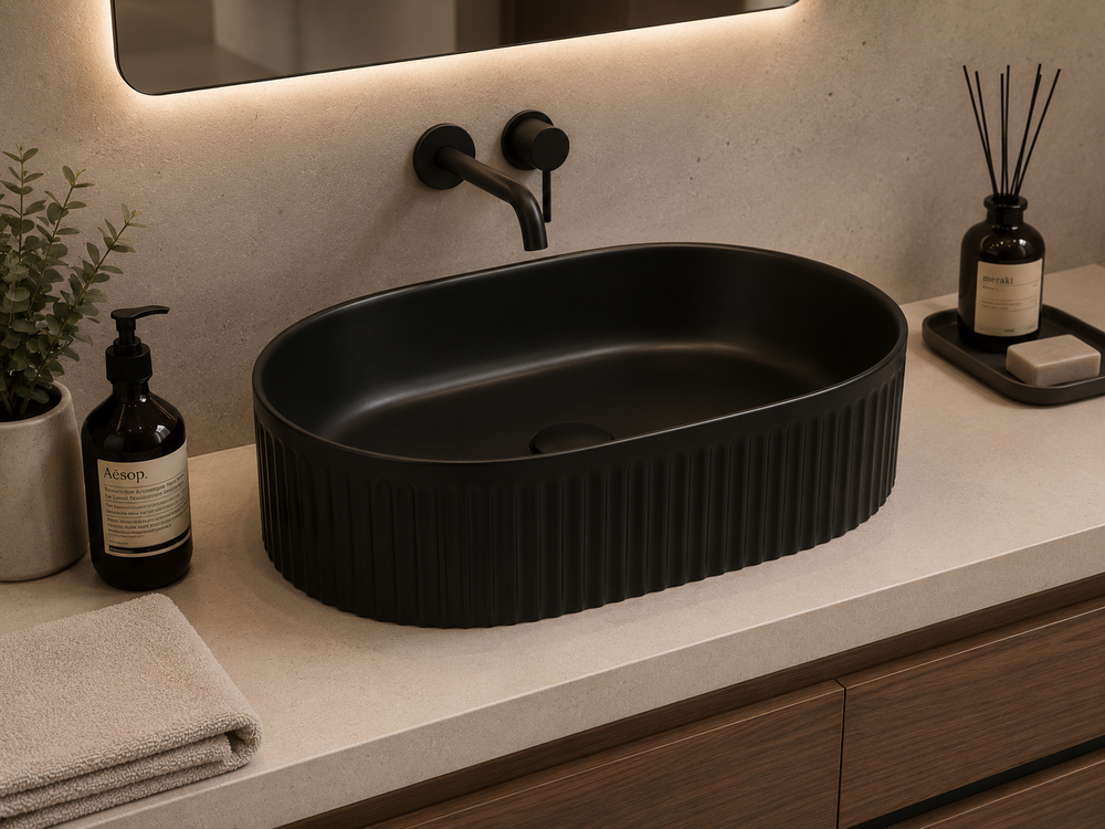Lavabo porcelana sobre encimera MAXIMO