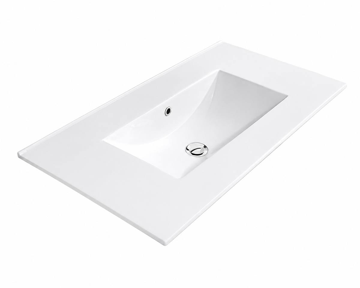 Lavabos de Porcelana sobre mueble